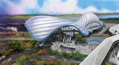 New concept art released for TRON Lightcycle Run at the Magic Kingdom ...