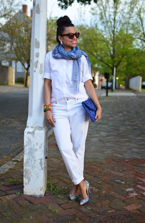 White Boyfriend Jeans | MY SMALL WARDROBE