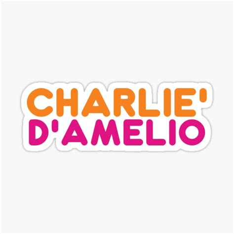 "charlie damelio merch" Sticker for Sale by zonartan | Redbubble