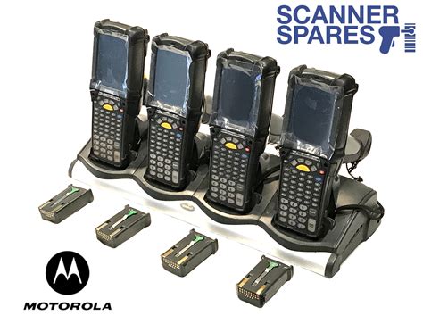 MC9090-GF0HBJGA2WR & 4 Slot Charging Dock - Motorola Barcode Scanner ...