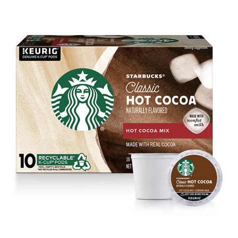 Starbucks Classic Hot Cocoa Single Serve K Cups - Shop Cocoa at H-E-B