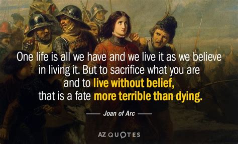 TOP 25 QUOTES BY JOAN OF ARC (of 53) | A-Z Quotes