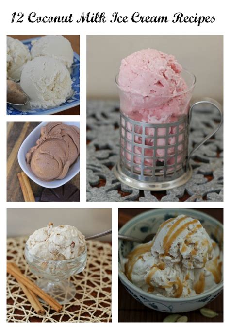 12 Amazing Coconut Milk Ice Cream Recipes