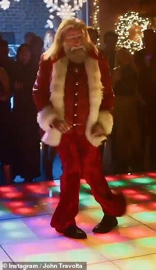 John Travolta, 69, Embraces Santa Claus Persona as He Dazzles in Incredible Ad, Recreating ...