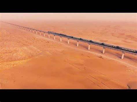 World's first desert-circling railway brings vitality to Xinjiang