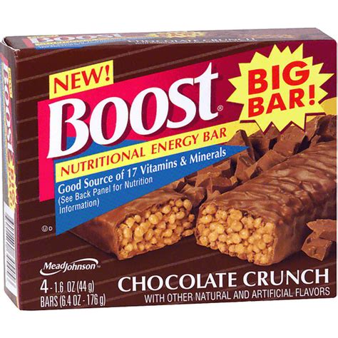 Boost Nutritional Energy Bar, Chocolate Crunch | Stuffing | Foodtown