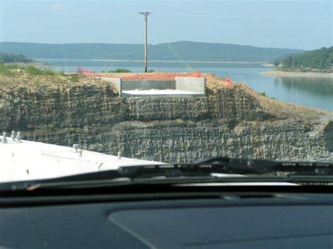 Rock Climbing in Lake Tenkiller Dam (closed), Tulsa Area