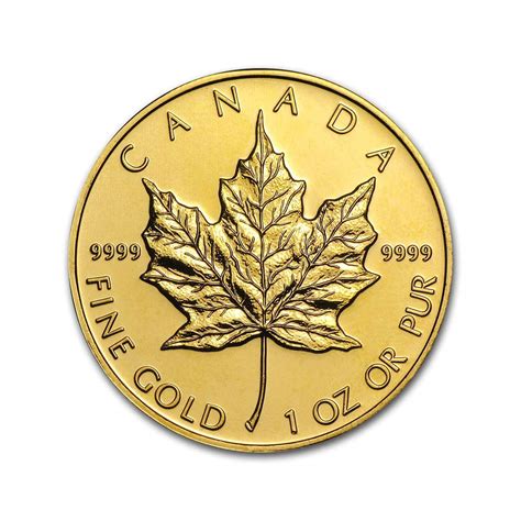 Canada Gold Maple Leaf (Any Year) 1 oz Gold Coin | Scottsdale Mint