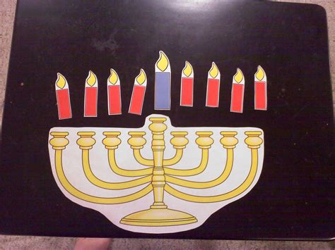 Story Time Secrets: Flannel Friday: Holiday Extravaganza: One Menorah Candle & Five Little Presents