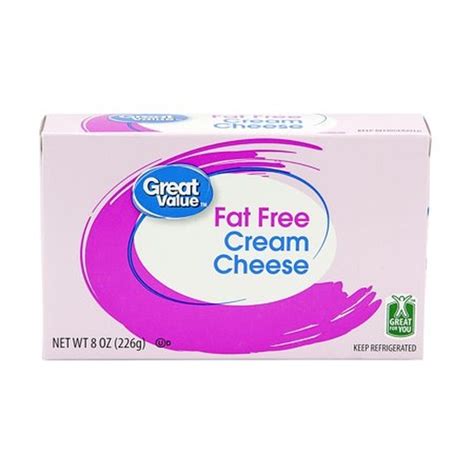 Great Value Fat Free Cream Cheese - Food Library - Shibboleth