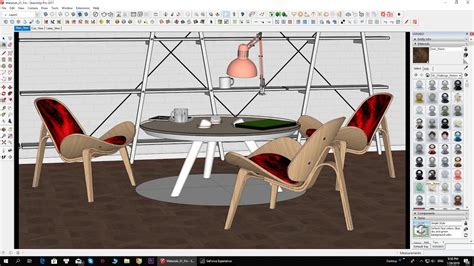 MATERIAL IN VRAY SKETCHUP - YouTube