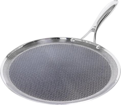 HexClad 12 Inch Hybrid Stainless Steel Griddle Nepal | Ubuy