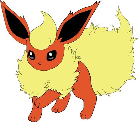 Flareon my second evolution of eevee by Littlepricey101 on DeviantArt