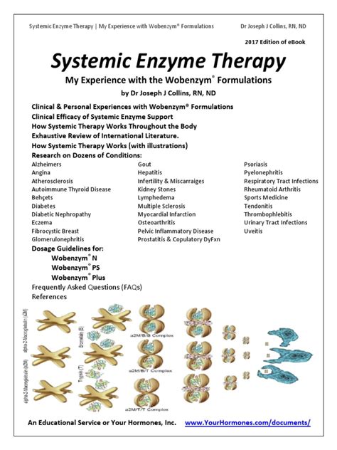 Systemic Enzyme Therapy Experience With Wobenzym Formulations | PDF | T Helper Cell | Inflammation