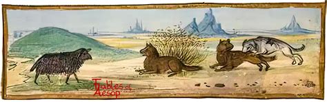 The Wolf and The Sheep - Fables of Aesop