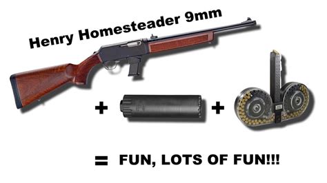 Henry Rifles Homesteader 9mm - Nostalgia Overload! - YouTube