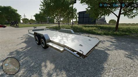 Car Trailer v1.0 FS22 Mod | Farming Simulator 22 Mod