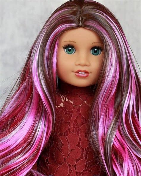 Custom doll wig for 18 American Girl Dolls Heat Safe | Etsy | American girl, American girl doll ...