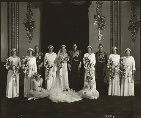 NPG x95791; The wedding of Prince George, Duke of Kent and Princess Marina, Duchess of Kent ...