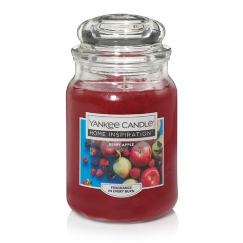 Yankee Candle Jar Candle, 19 oz. - Berry Apple - Walmart.com - Walmart.com