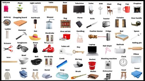 English Vocabulary | Household Items | Household Appliances And Equipment | Learn English - YouTube