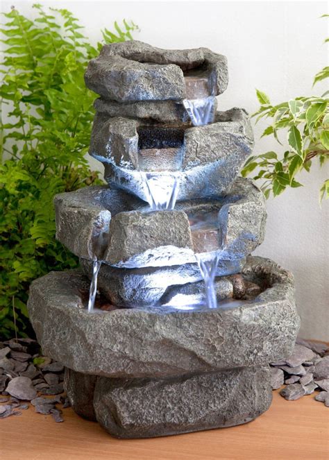 Fontaine Zen Jardin Fontaine D Intérieur Shubunkin à Led Zen Et Relaxation - Idees Conception ...