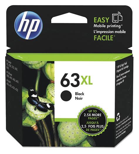 63XL, New, Ink Cartridge - 49WK96|F6U64AN#140 - Grainger