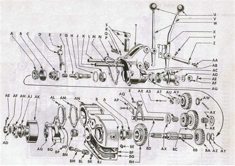 Np241 Transfer Case Diagram