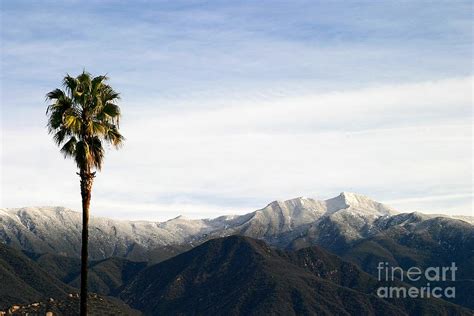 Southern California Snow Photograph by Henrik Lehnerer - Fine Art America