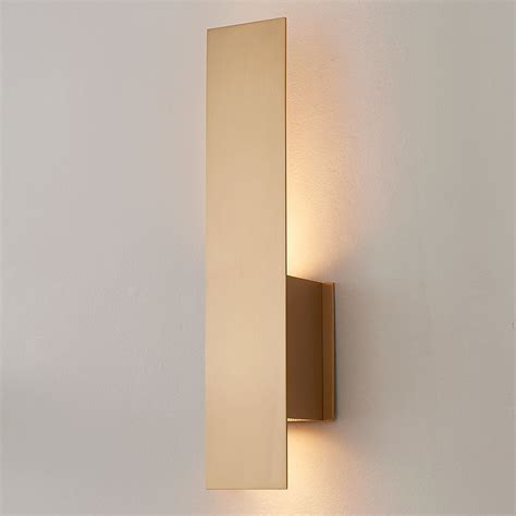 Modern Shielded Sconce | Contemporary wall sconces, Wall sconce ...