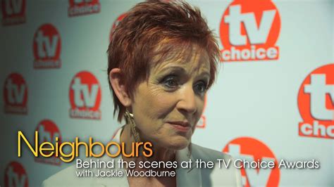 Neighbours: Behind the scenes with Jackie Woodburne at the TV Choice ...