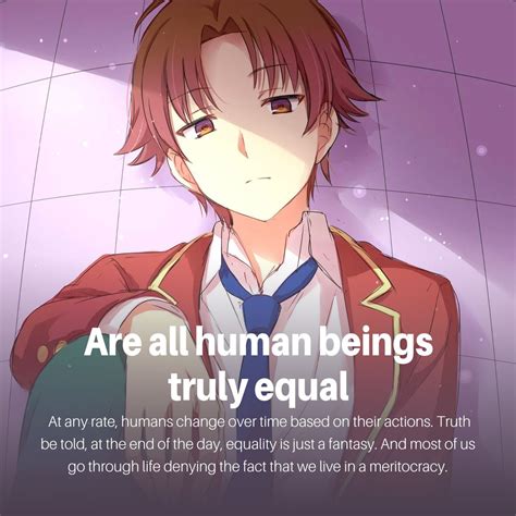 Ayanokoji | Anime Quote