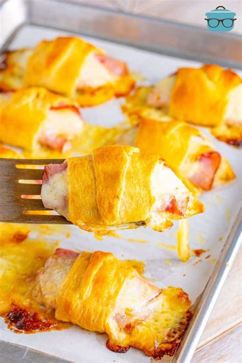 Ham and Cheese Crescent Rolls - The Country Cook