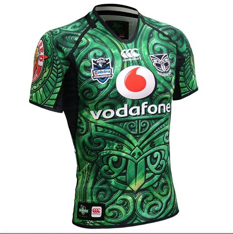 NZ Warriors Rugby LEAGUE team jersey | Camisetas, Vestuário, Gincana