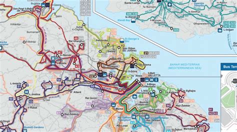 [MAP] New route map for public transport users launched - MaltaToday.com.mt