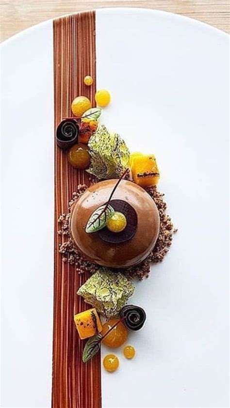 Elegant Chocolate Orange Dessert