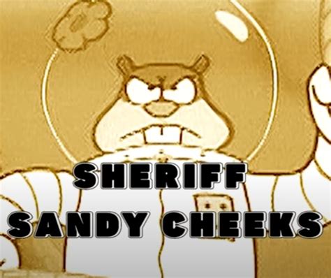 Sheriff Sandy Cheeks Texas - bob esponja pantalones cuadrados foto (44685823) - fanpop