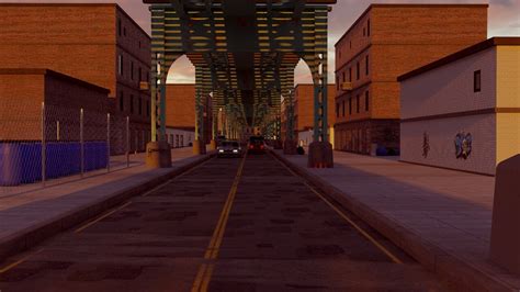 ArtStation - Sunset city street