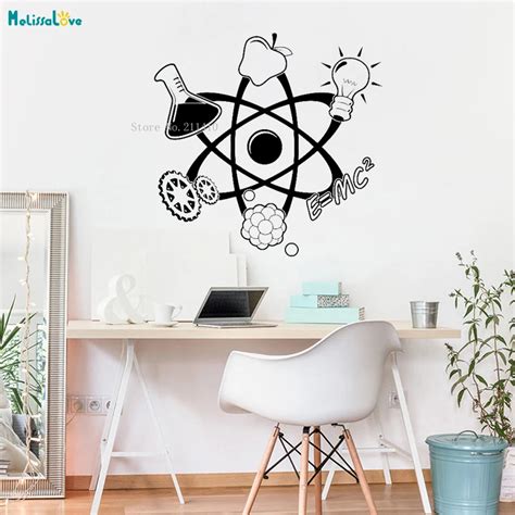 Science and Technology Wall Stickers Art Vinyl Home Decoration For ...