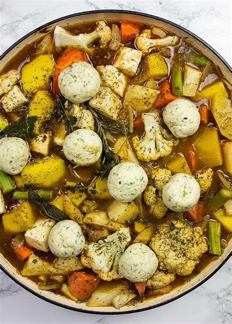 Winter Vegetable Stew with Herby Dumplings | The Anti-Cancer Kitchen