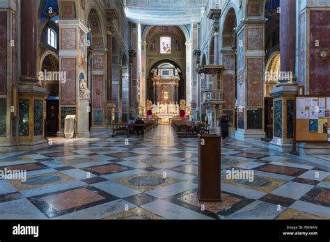 Church of St. Augustine interior, Sant'Agostino, Rome, Lazio, Italy Stock Photo - Alamy