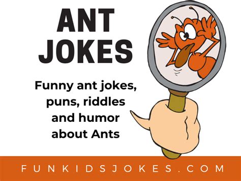 Ant Jokes - Clean Ant Jokes, Riddles and Puns