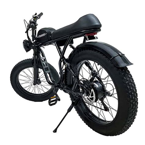 Electric Café Racer R1 — Mootoro 52V/20Ah & 1000W Fat tire All-terrain ebike