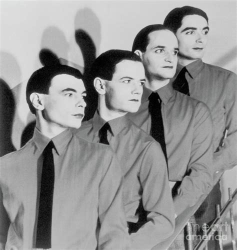 The Kraftwerk Rock Group Members by Bettmann