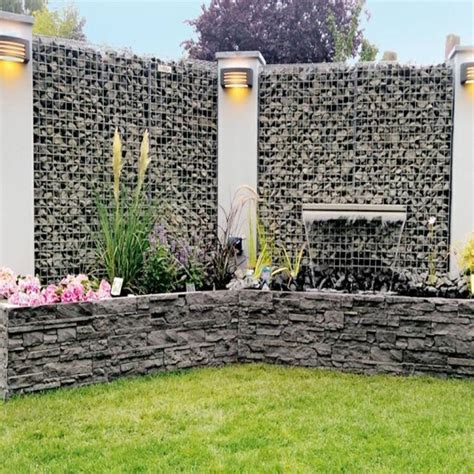 China Manufacturer of Galfan Gabion Baskets – Gabion wall basket ...