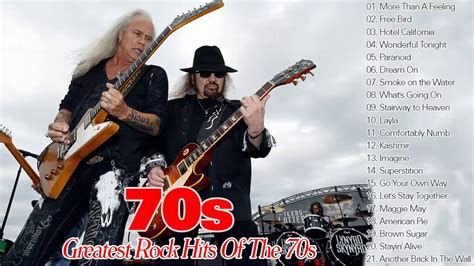 Best Of The 70's Rock Music Playlist - Best of 70s Classic Rock Hits - Greatest 70s Rock Songs ...