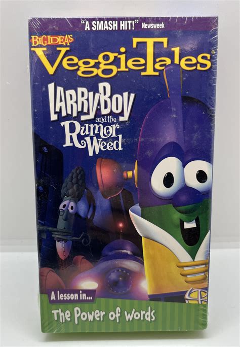 Veggietales Larryboy And The Rumor Weed Vhs