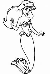 Coloring Pages Princess Ariel  sketch template