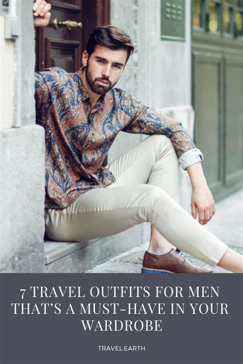 7 Travel Outfits for Men That’s a Must-have in Your Wardrobe