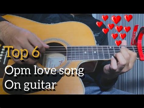 6 OPM LOVE Song On Guitar Chords - Chordify